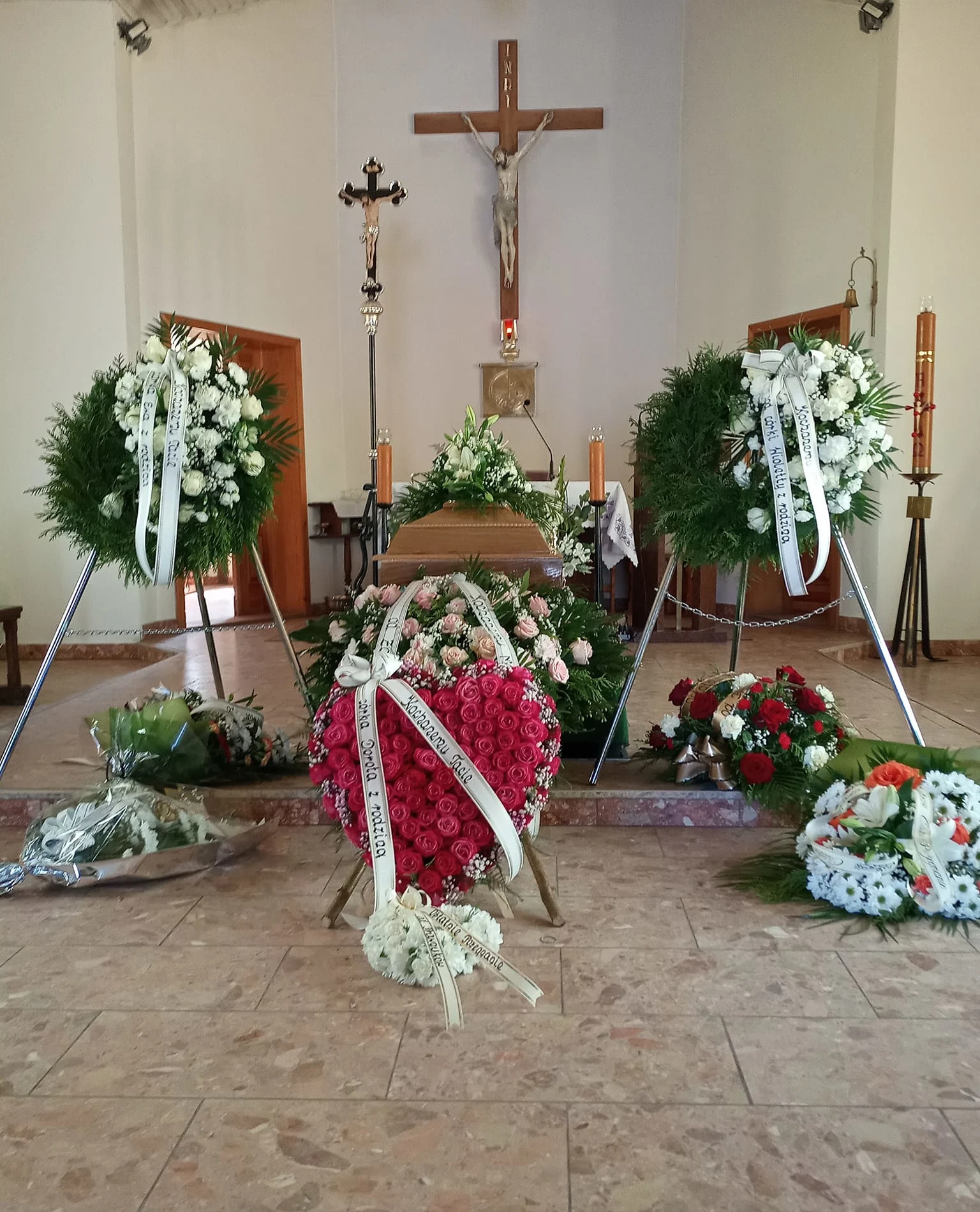 Pogrzeb organizowany przez Zakład Pogrzebowy Lelek